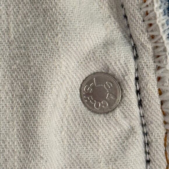 Vintage Levi’s 505 Orange Tab Talon 42 Zipper 1978‑83 USA 515 Rivet 36x34 - Picture 8 of 9